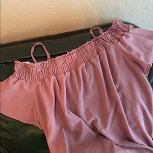 Off the shoulder blouse